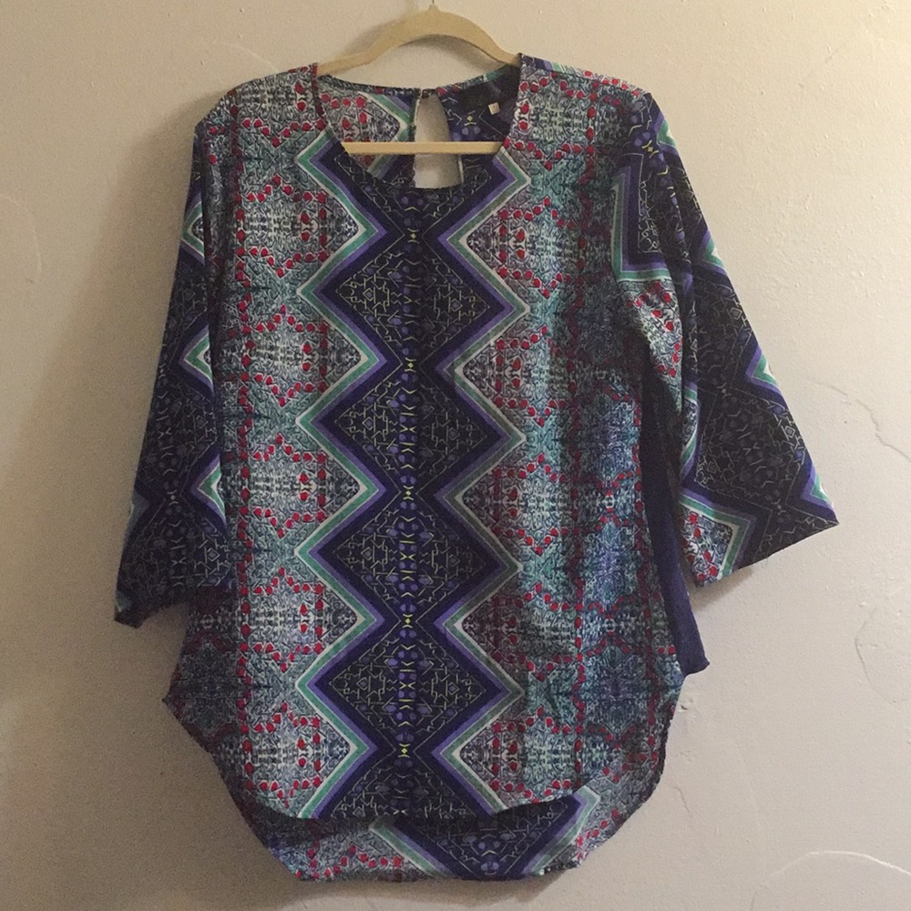 ‼️BUNDLE ME‼️ Blue Rain Blouse